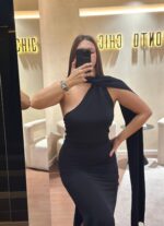 VESTIDO LONGO LICRADO COM LENÇO ELEH - Image 4