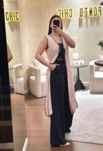 COLETE ROSA COMPRIDO LAÇO CONTRASTE MISS YOU