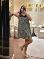 VESTIDO ZEBRA PLISSADO MISS YOU