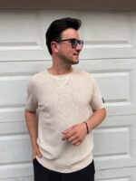 T SHIRT MANGA CURTA TEXTURADA ICEBERG MEN