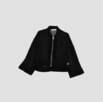 BOMBER PRETO COM FECHO METÁLICO JIJIL - Image 3