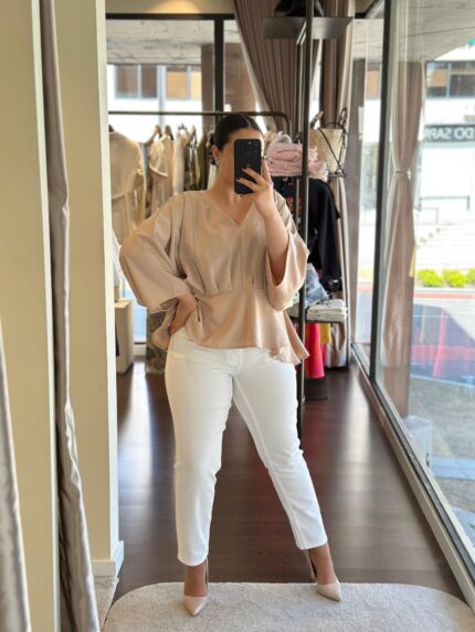BLUSA ROSA MANGA MORCEGO MISS YOU