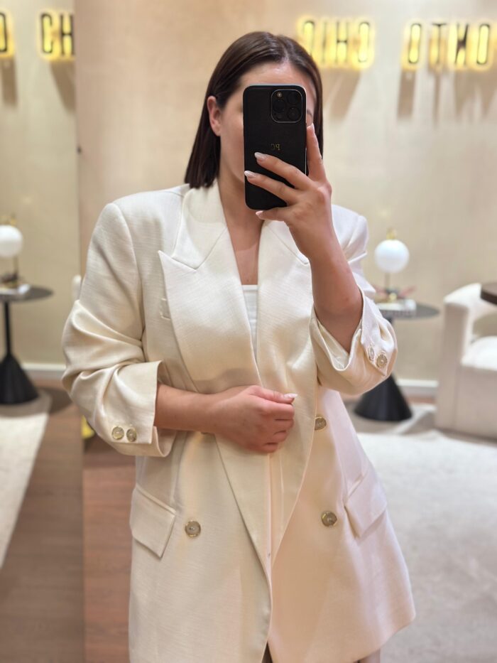 BLAZER PÉROLA TRESPASSE SIMONA CORSELLINI - Imagen 2