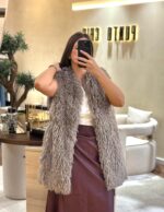 COLETE ALONGADO DE PÊLO MISS YOU - Image 3