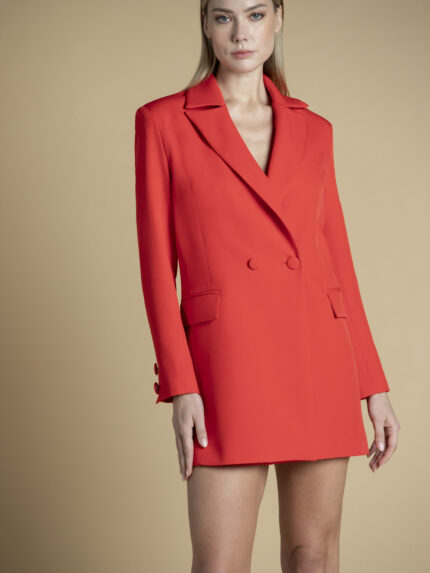 BLAZER VERMELHO CRUZADO OVERSIZE SAHOCO