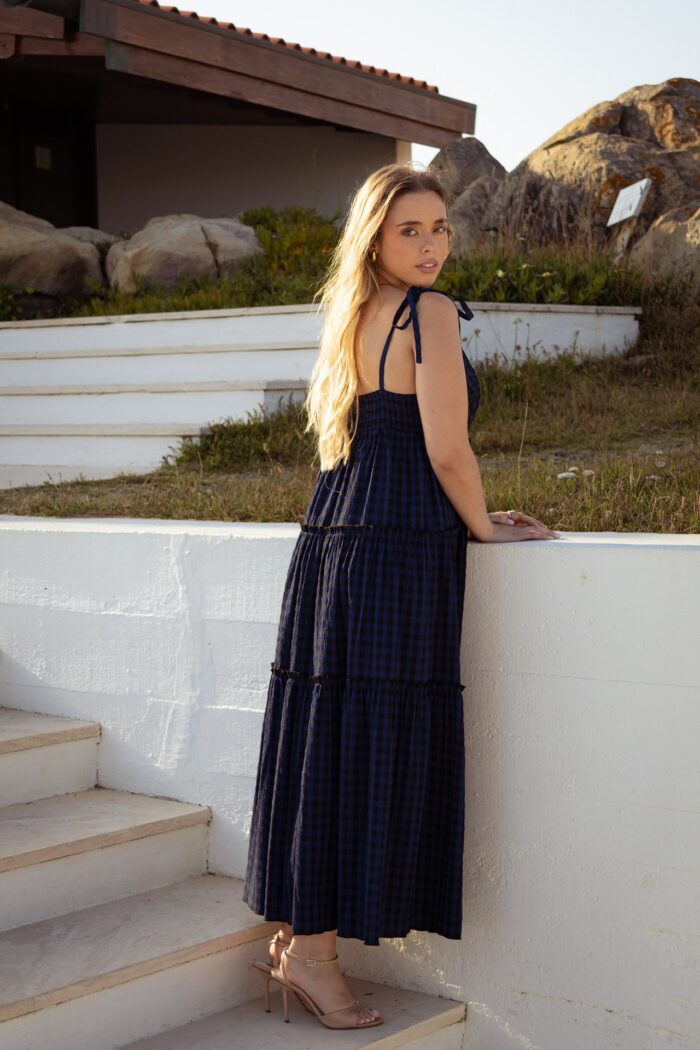 VESTIDO QUADROS AZUIS ICE PLAY - Imagen 7