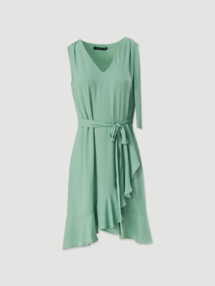 VESTIDO VERDE FLUÍDO FERRACHE