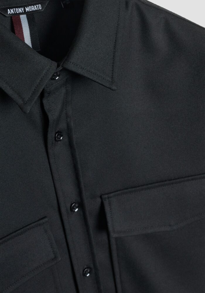 CAMISA RELAXED FIT PRETA  ANTONY MORATO - Imagen 3