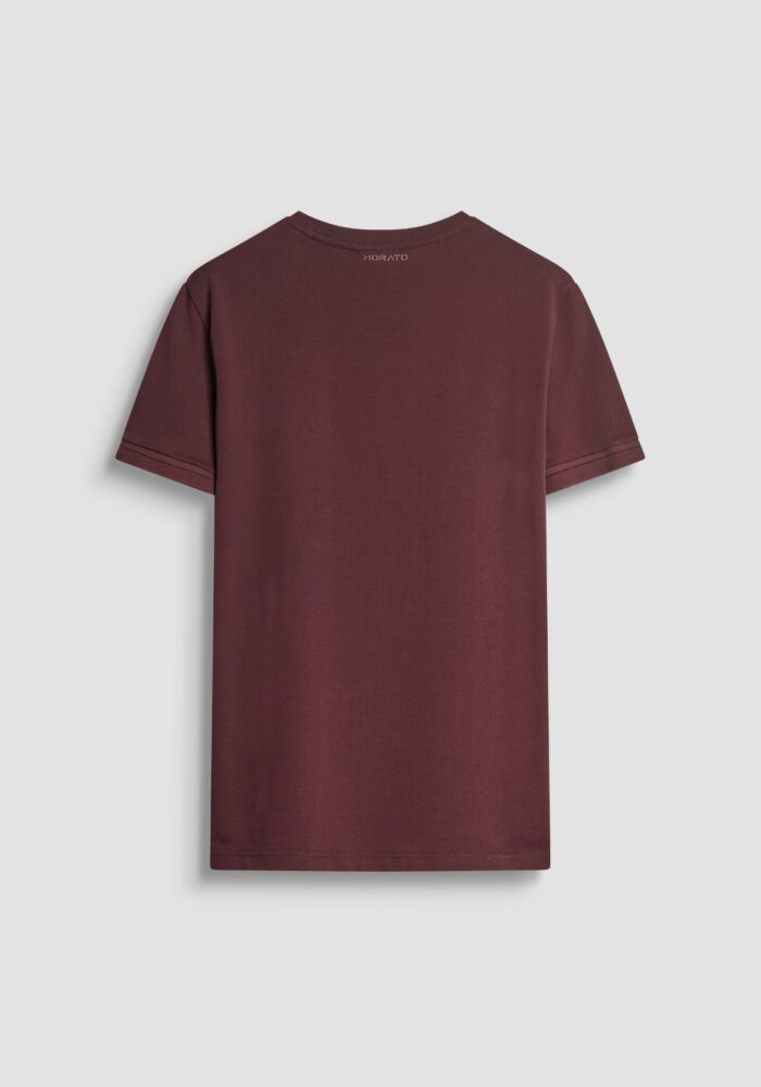 T-SHIRT BORDO COM ESTAMPADO LEÃO ANTONY MORATO - Image 2
