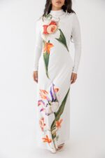 VESTIDO JUSTO COM ESTAMPADO LANÇA PERFUME - Image 5