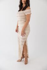 CONJUNTO TOP E SAIA EM TECIDO RENDADO PONTO CHIC - Image 6
