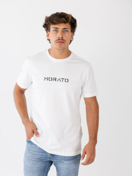 T-SHIRT BRANCA COM LOGOTIPO ANTONY MORATO
