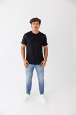 T-SHIRT PRETA LOGOTIPO ANTONY MORATO - Image 2