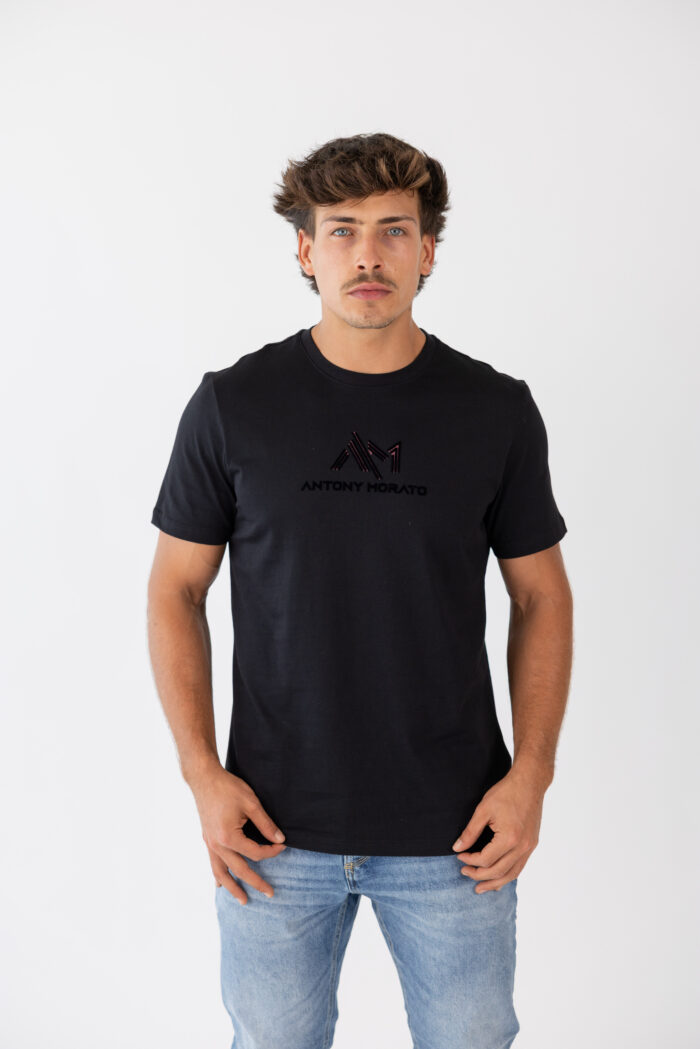 T-SHIRT PRETA LOGOTIPO ANTONY MORATO - Image 1