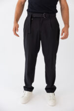 CALÇA PRETA CLÁSSICA COM FIVELA ANTONY MORATO - Imagen 3