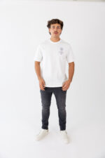 T-SHIRT BRANCA ESTAMPADO TIGRE NA COSTA  ANTONY MORATO - Imagen 2