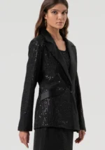 BLAZER LONGO COM STRASS FRACOMINA - Imagen 3
