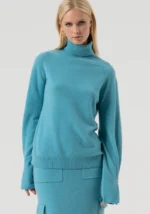 CAMISOLA AZUL DE MALHA FRACOMINA