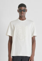 T-SHIRT BRANCA COM ESTAMPADO TIGRE ANTONY MORATO