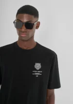 T-SHIRT PRETA ESTAMPADO TIGRE NA COSTA ANTONY MORATO - Image 2