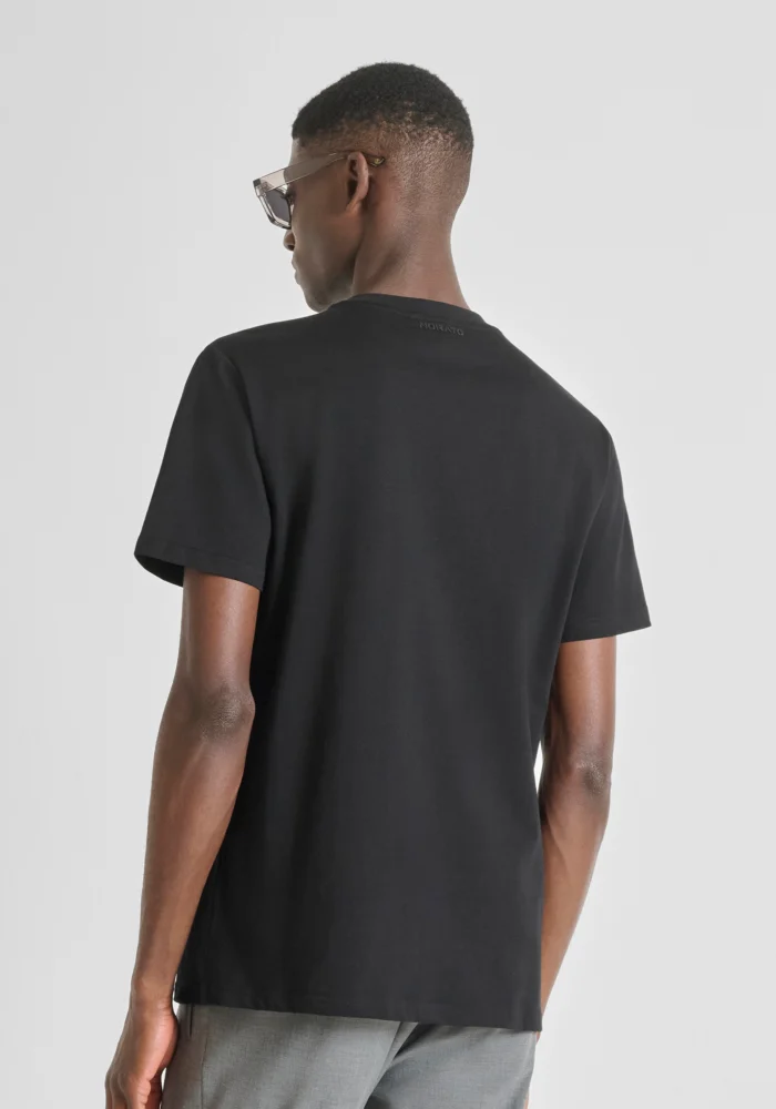 T-SHIRT PRETO COM ESTAMPADO TIGRE ANTONY MORATO - Imagen 2
