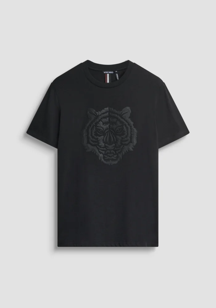 T-SHIRT PRETO COM ESTAMPADO TIGRE ANTONY MORATO - Imagen 4