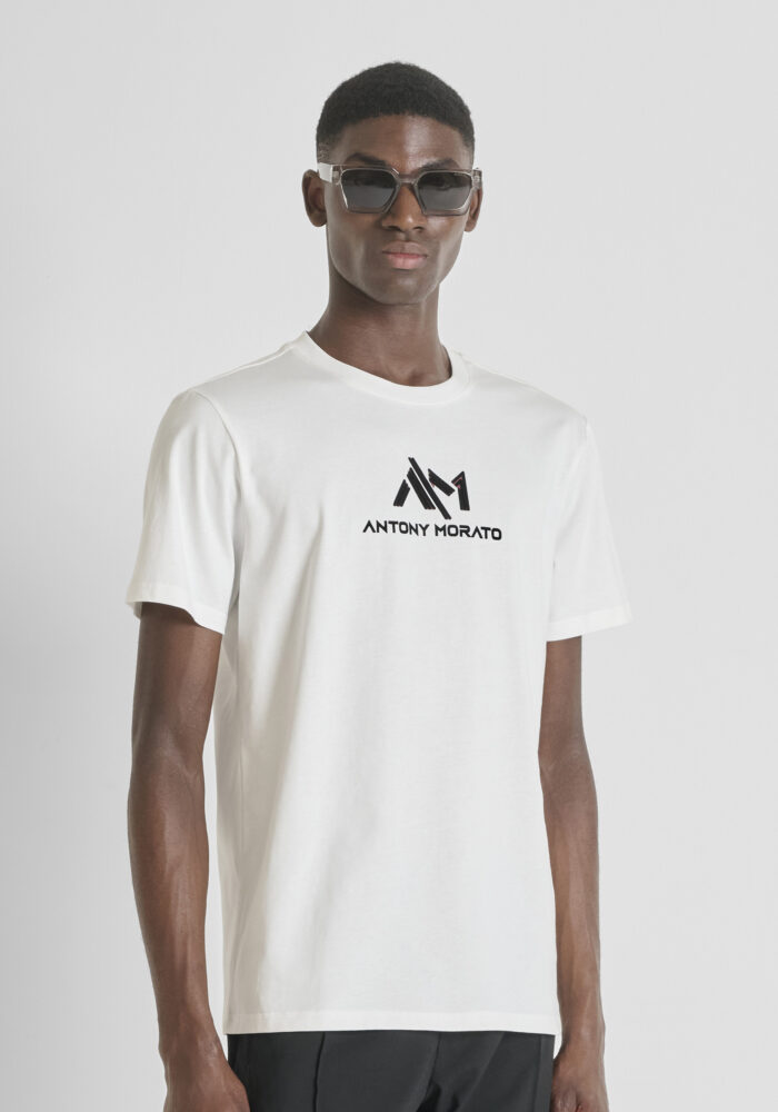 T-SHIRT BRANCA LOGOTIPO ANTONY MORATO - Image 1