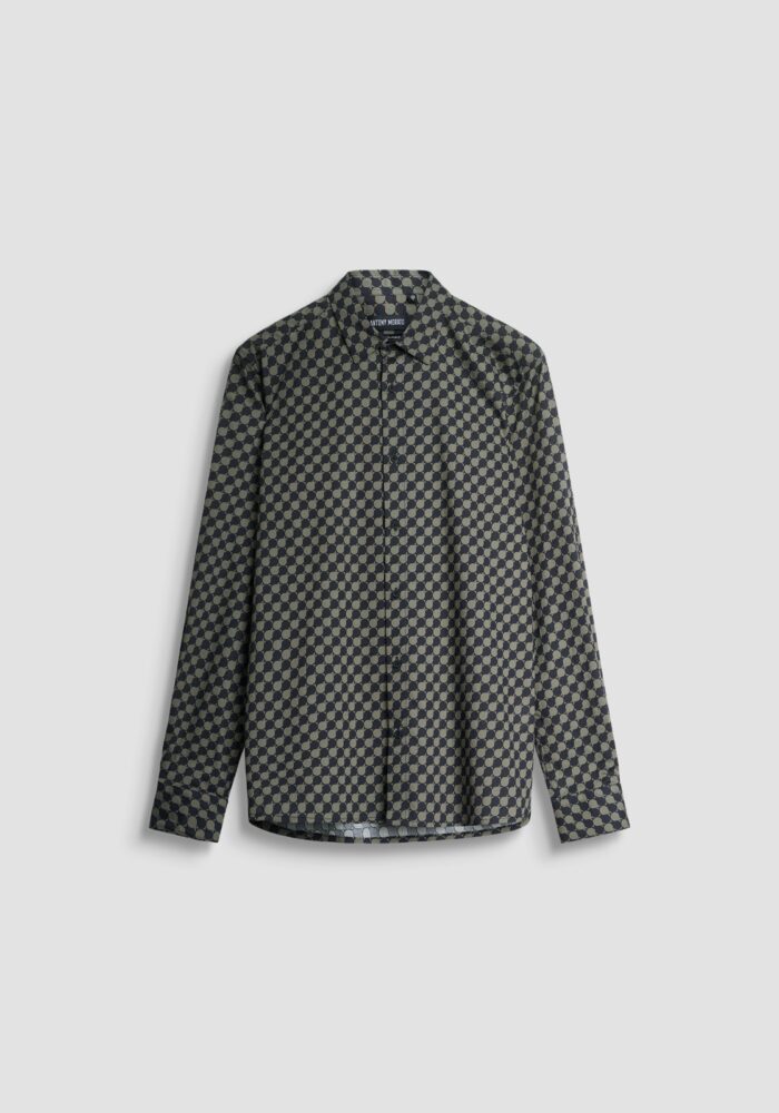 CAMISA ESTAMPADA KAKI ANTONY MORATO - Imagen 1