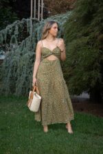VESTIDO MIDI ESTAMPADO PONTO CHIC - Image 2