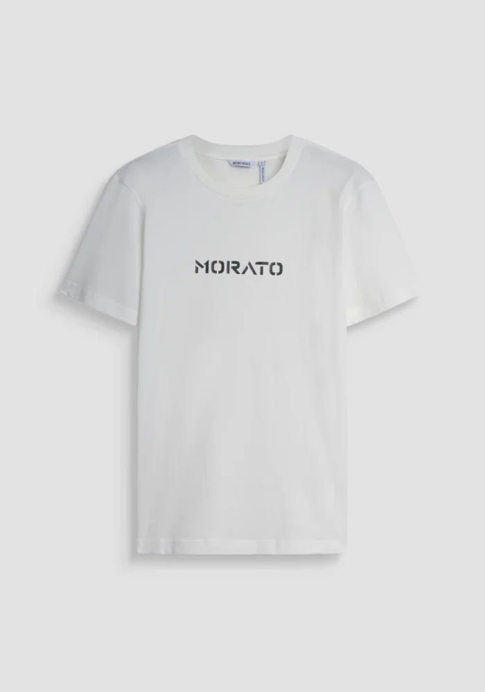 T-SHIRT BRANCA COM LOGOTIPO ANTONY MORATO - Image 1