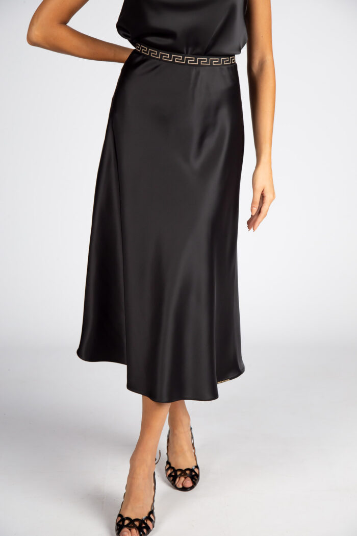 SAIA MIDI PRETA CÓS ESTAMPADO SILVINA CAMPOS - Imagen 4