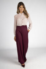 BLUSA ROSA COM FOLHOS SILVINA CAMPOS - Image 2