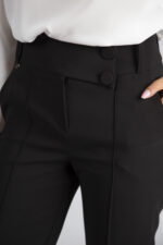 CALÇA PRETA COM BOTÕES SILVINA CAMPOS - Imagen 2