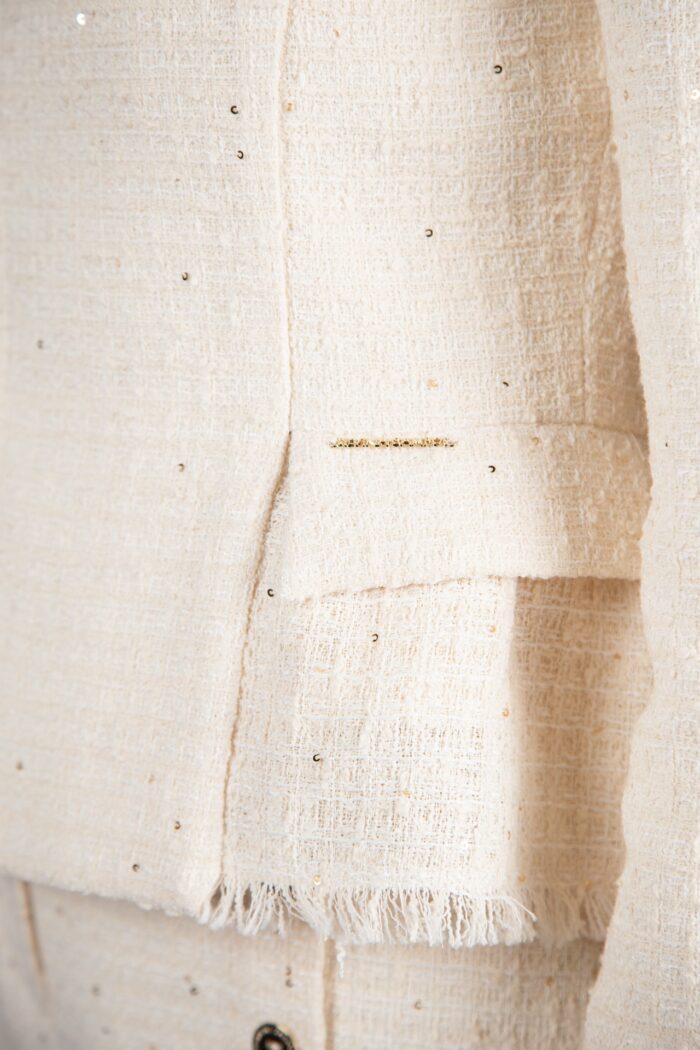 CASACO TWEED BRANCO SILVINA CAMPOS - Imagen 3