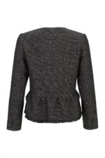 CASACO TWEED PRETO COM BRILHO SILVINA CAMPOS - Image 8