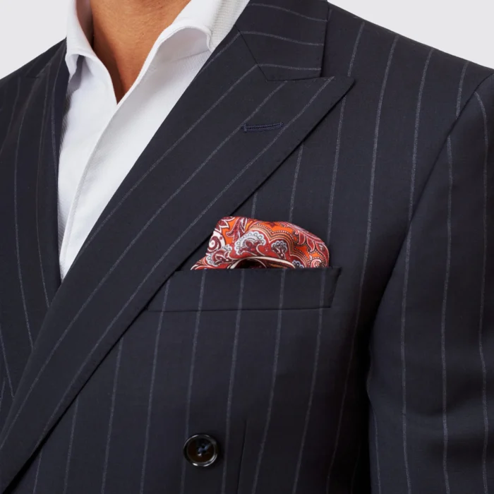 FATO TRESPASSE AZUL COM RISCA DE GIZ SLIM FIT ZOLF - Image 3