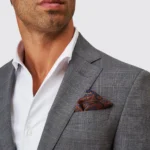 FATO TRESPASSE CINZA PRINCIPE DE GALES SLIM FIT ZOLF - Image 4