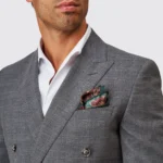 FATO TRESPASSE CINZA PRINCIPE DE GALES SLIM FIT ZOLF - Image 3