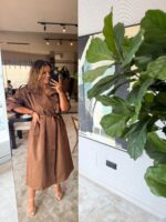 TRENCH CAMEL PONTO CHIC
