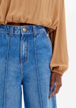 CALÇA JEANS COM NERVURA LANÇA PERFUME - Imagen 2