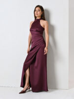 VESTIDO LONGO BORDO DECOTE HALTER RINASCIMENTO - Imagen 5