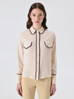 CAMISA COM VIVO BORGONHA RINASCIMENTO - Imagen 4