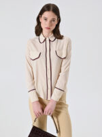 CAMISA COM VIVO BORGONHA RINASCIMENTO - Imagen 3