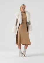 VESTIDO MIDI DE MALHA COM LUREX FRACOMINA - Image 5