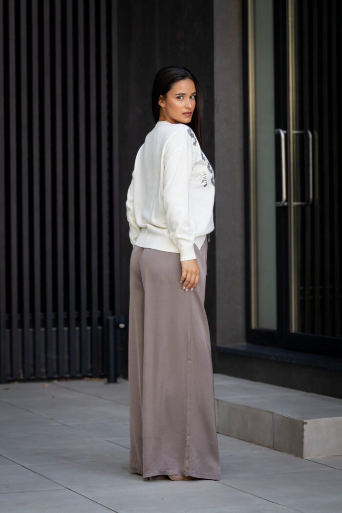 CAMISOLA CRU COM LANTEJOULAS RUGA - Image 5