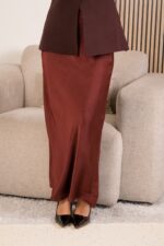 SAIA MIDI ACETIADA BORDO PONTO CHIC - Imagen 2