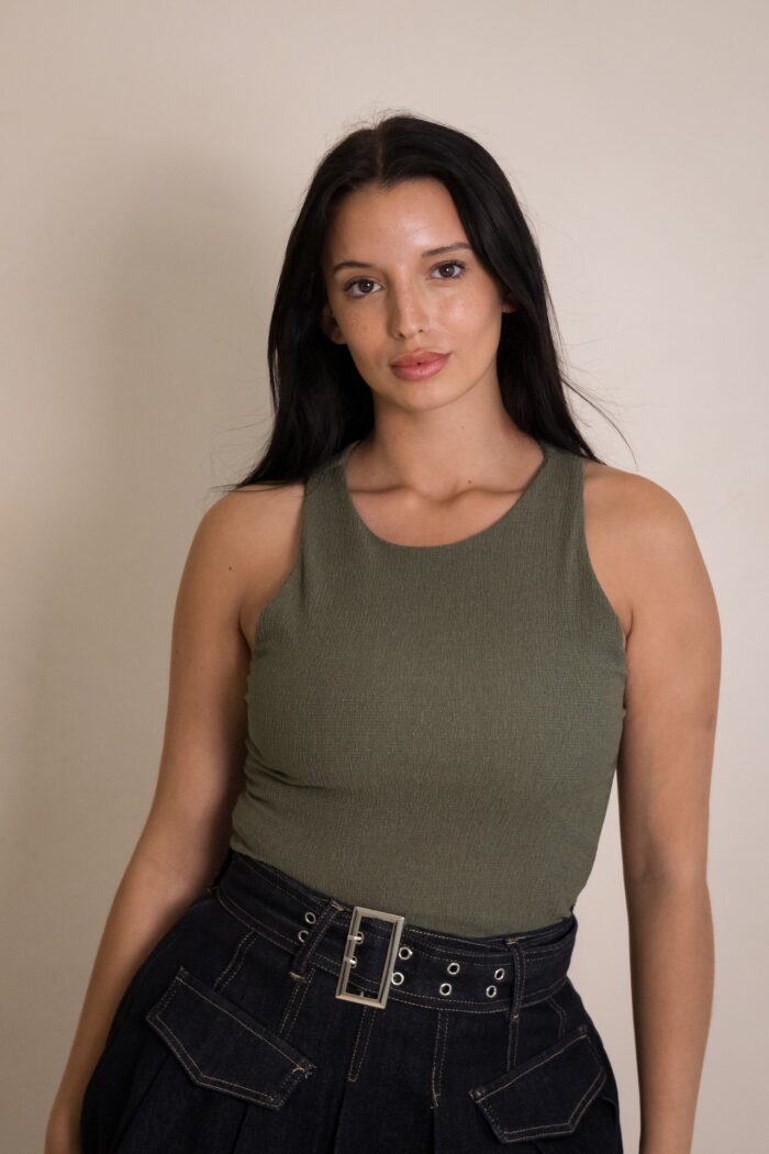 BODY VERDE TROPA PONTO CHIC - Imagen 2