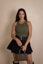 BODY VERDE TROPA PONTO CHIC