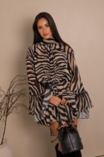 VESTIDO ESTAMPADO ZEBRA LANÇA PERFUME - Image 3