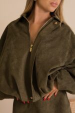 BOMBER VERDE PONTO CHIC - Image 4